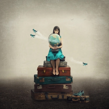 whole world in her hands
